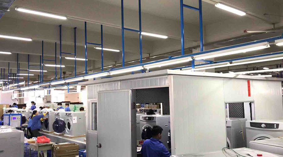 金環(huán)電器如何保證客戶收到的滾筒干衣機(jī)運(yùn)行時無異響？