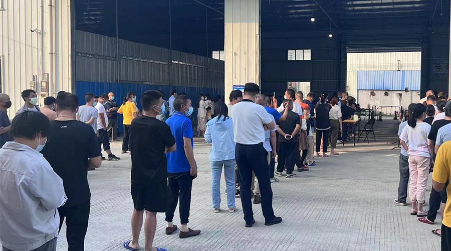 支援防疫是責(zé)任！金環(huán)電器助力鶴山核酸檢測