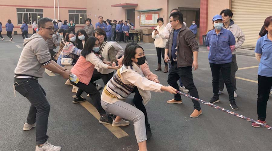 凝心聚力 辭舊迎新！金環(huán)電器開展跨年文娛活動