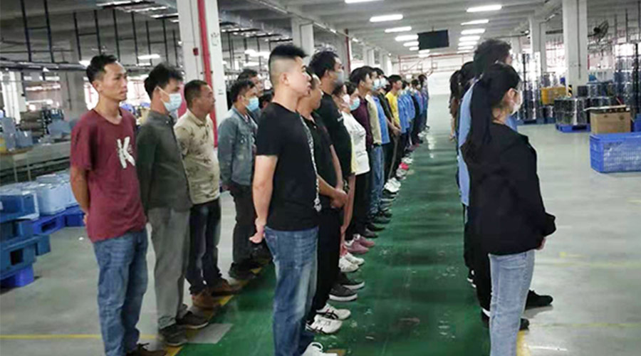 二十大寄語青年！金環(huán)電器開展關(guān)于二十大會議精神學(xué)習(xí)